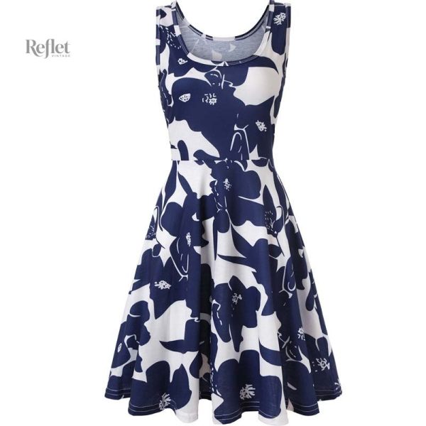 Robe stylée années 80 pour jeune fille
