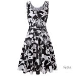 Robe à volants années 80 pour jeunes filles