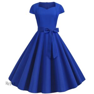 Robe colorée années 80, tendance italienne