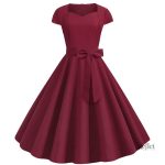 Style rétro chic, robe italienne années 80