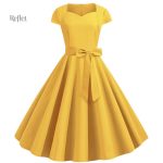 Robe italienne vintage, tissus fluides années 80