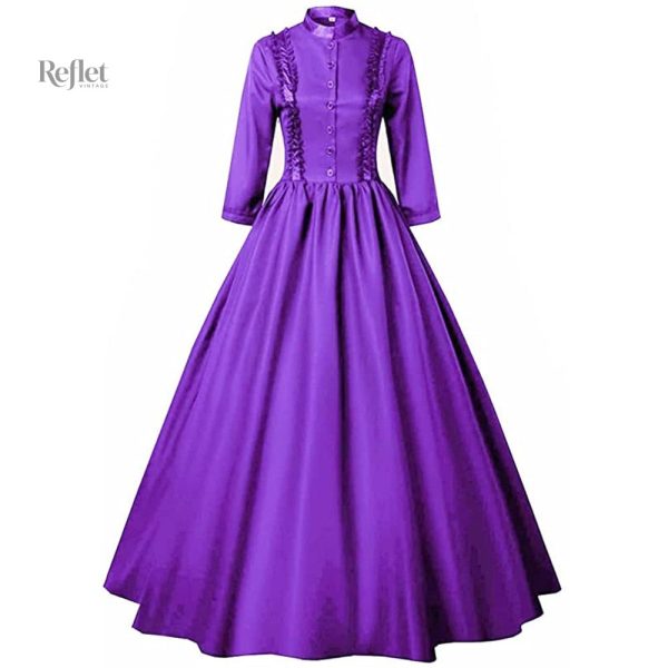 robe-annees-20-antiquaire-1 Robe ancienne style Années 20, design vintage élégant