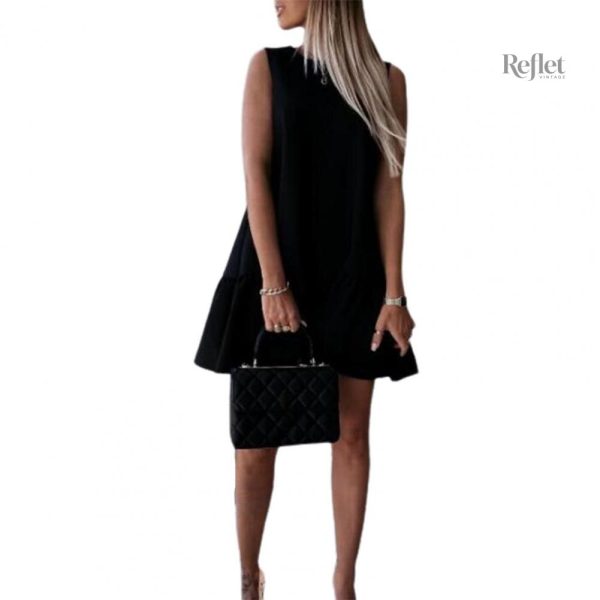 robe-annees-20-courte-sombre-1 Robe courte sombre style années 20 élégante