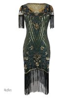 Robe Femme Années 20 élégante et rétro