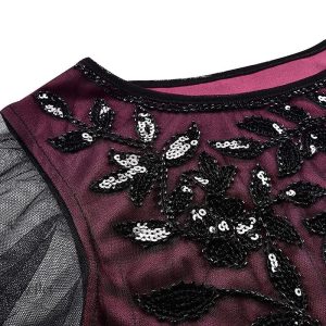 Robe de soirée années 20, chic et raffinée