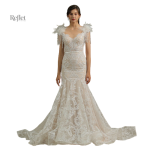 Robe vintage style années 20 pour la mariée