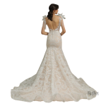 Robe de mariée inspirée des années 20, élégante et classique
