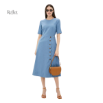Robe vintage femme années 40, style élégant et rétro