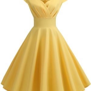 Robe Années 60 Femme vintage élégante