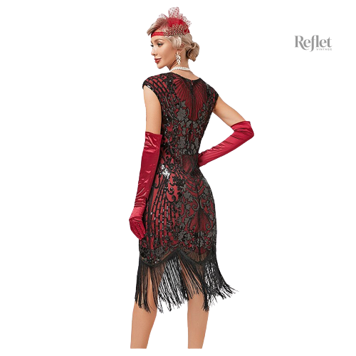robe-bal-annee-20-1 Robe bal années 20 élégante et vintage pour soirées