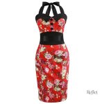 Robe glamour années 80 pour soirée