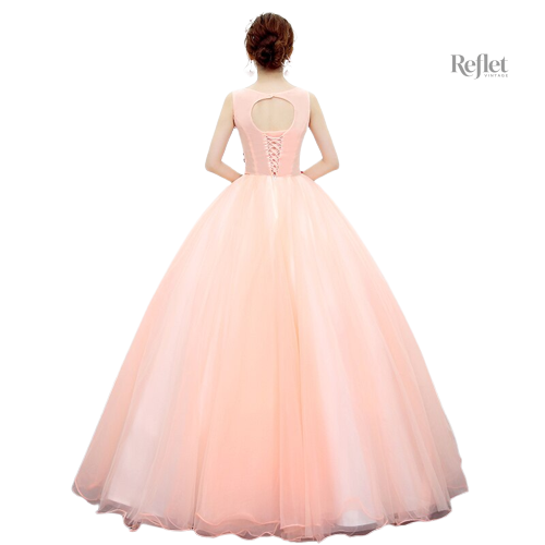robe-bal-de-promo-longue-princess-1 Robe longue de bal princesses, élégante et festive