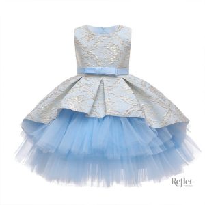 Robe Blanche Fille, parfaite pour une cérémonie