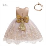 Robe Princesse pour bébé avec détails raffinés