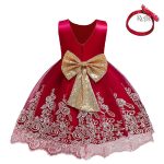 Robe festive pour bébé, idéale pour les occasions