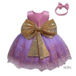 Robe mignonne pour bébé, look de conte de fées