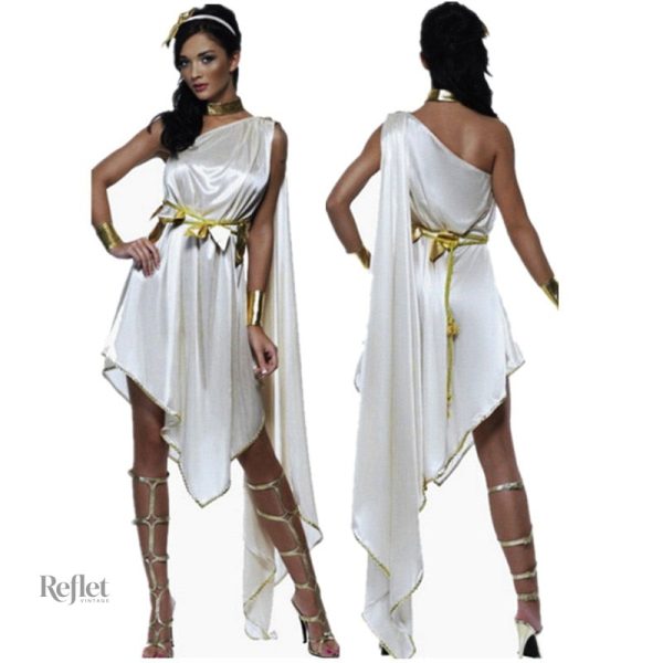 Robe vintage blanche, élégance des années 20