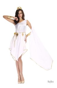 Robe blanche rétro, inspiration années 20