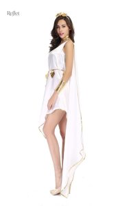 Robe d'époque blanche, charme des années 20