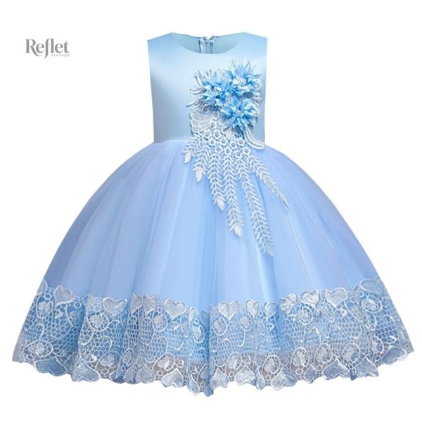 Robe Enfant Blanche pour Cérémonie