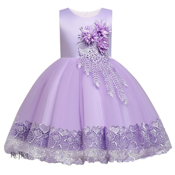 Robe Enfant Style Princesse Blanche