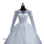 Robe de Mariée Blanche Femme Chic
