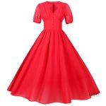 Robe blanche classique idéale pour l'été