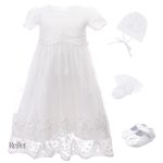 Vêtement pour bébé en coton blanc doux