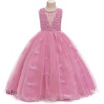 Robes de princesse bleu pour enfants