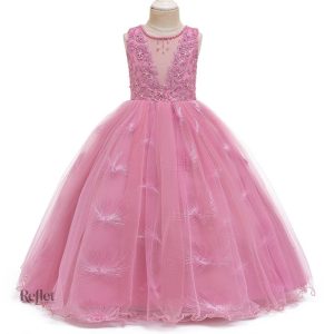 Robes de princesse bleu pour enfants