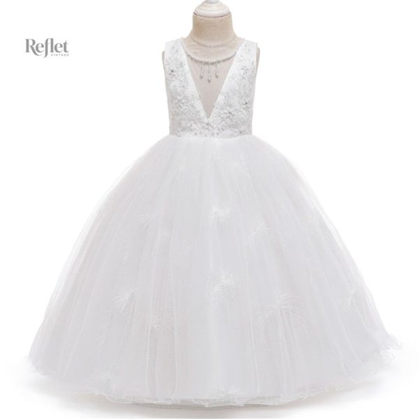Robe chic bouffante pour fille