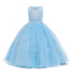 Robe de princesse rose pour enfant