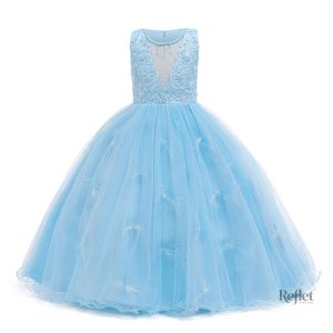 Robe de princesse rose pour enfant