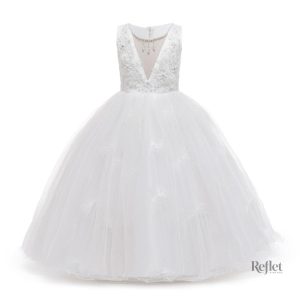 Robe festive bouffante pour fille