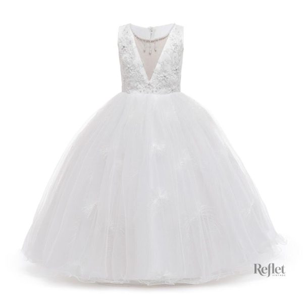 Robe festive bouffante pour fille