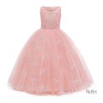 Robe colorée style princesse enfant