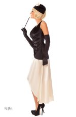 Robe années 20 avec franges et sequins brillants