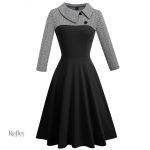 Robe Cabaret années 40 en style vintage