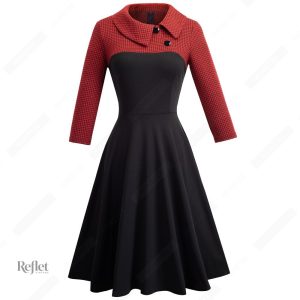 Vêtements inspirés des années 40, robe cabaret