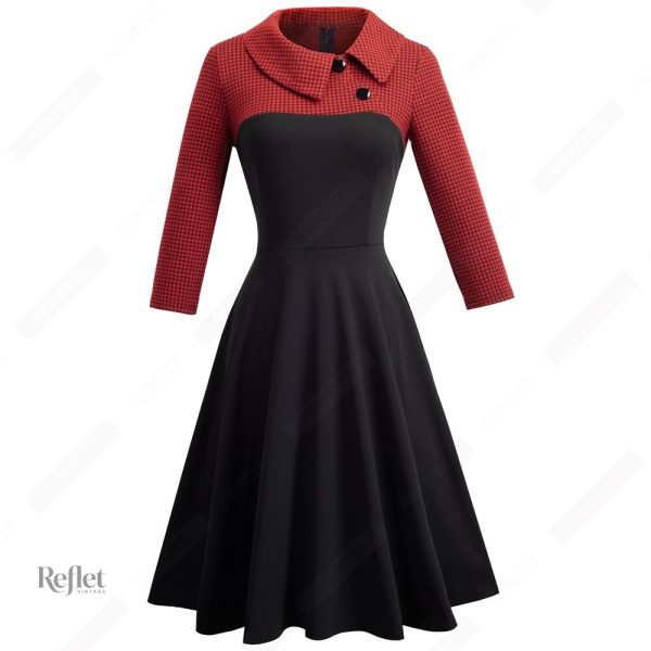 Vêtements inspirés des années 40, robe cabaret