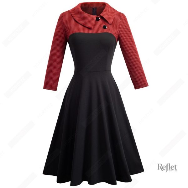 Robe cabaret rétro avec allure des années 40