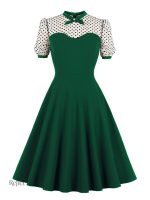 Robe Chic Année 40 en style campagne