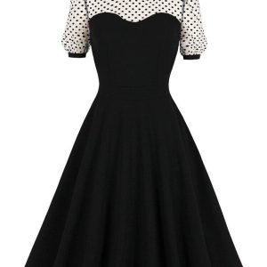 Robe vintage inspirée des années 40, élégance rustique
