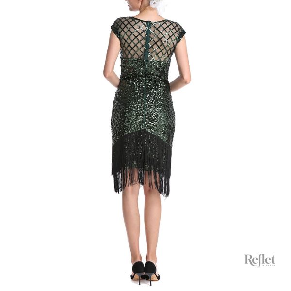Robe vintage années 20, parfaite pour événements spéciaux
