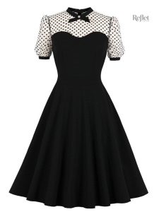Robe cérémonie élégante style années 40