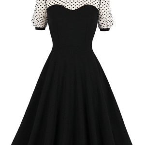 Robe cérémonie élégante style années 40