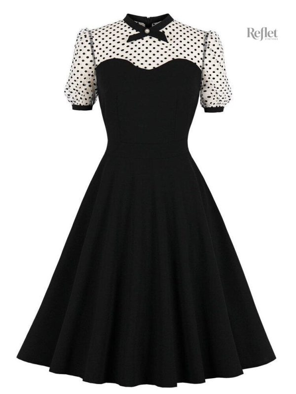 robe-ceremonie-annee-40-1 Robe cérémonie élégante style années 40