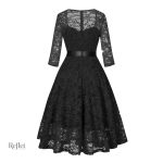 Robe festive femme avec jupe ample
