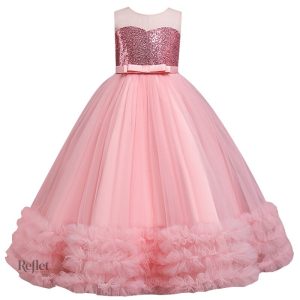 Robe cérémonie princesse pour fille de 5 à 6 ans