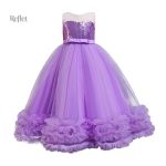 Robe tulle avec détails de princesse